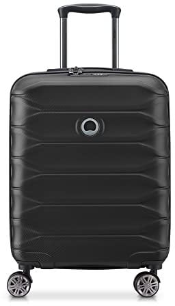 DELSEY PARIS Kabinen-Koffer für Damen und Herren | Kleiner Cabin-Trolley 40 x 23 x 55 cm aus hochwertigem, robustem Polycarbonat Material | Erweiterbar & Teleskopgriff| Meteor Serie