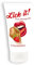 You2Toys Lick it! Erotic Massage-Gel Strawberry - verführerisches Gleitgel für Frauen und Männer, wasserbasierend, vegan, mit Erdbeer-Aroma, 50 ml