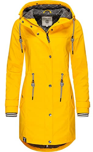 Peak Time Damen Regenmantel L60042 Gelb21 Gr. XS