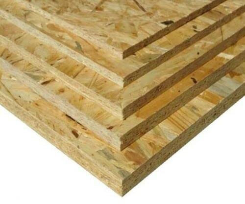 BaustoffhandelShop Grobspanplatte Spanplatte Platten Grobspanplatte OSB Verlegeplatte Holzplatte Feuchtraum-geeignet (12mm, 125 x 80 cm) Gelb