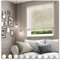 Neutex for you! Libre ECO Raffrollo mit Stangendurchzug, Vorhang, Gardine, Halbtransparent, 140 x 120 cm (H/B), 482229, Made in Europe, Oeko-Tex Standard 100, Leder