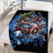 Marvel Avengers Avengers Kinderbettdecke, Mehrfarbig, Einheitsgröße