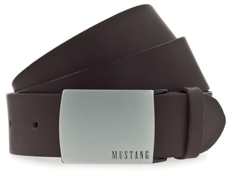 MUSTANG Classic Belt W85 Dark Brown - kürzbar
