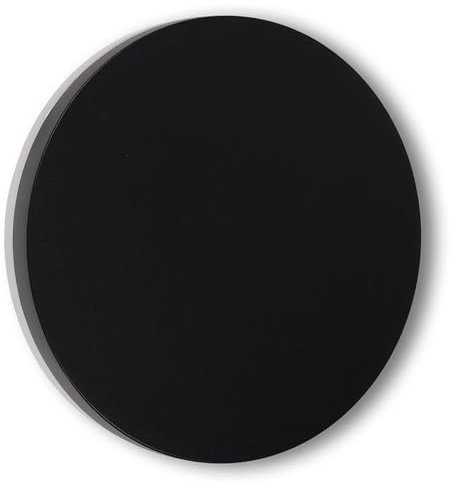 INNOVATE LED Wandleuchte Aussen | Außenleuchte IP 54 | Außenlampe schwarz 430Lumen | Außenwandlampe 6W| Außenbeleuchtung warmweiß | Wandbeleuchtung rund | Wandspot (rund 12V)