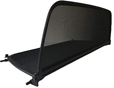 PureWind Windschott kompatibel mit Audi A5 Typ 8F7 Baujahr 2009-2017 (Schwarz) – Windschott Universal mit Schnellverschluss inkl. Tasche