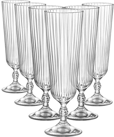 Bormioli Rocco America '20 Sling Cock Set mit 6 Gläsern, CL27,5