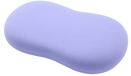 SUSOSU Reisekissen Weiches Katzenbauchkissen, Memory Foam-Kissen, Slow Rebound-Nackenkissen, Ergonomisches Kissen, Slow Rebound Memory Foam-Kissenfüllung (Color : Purple)