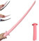 SIUVEY 3D Printed Telescopic Sword,3D Printing Fidget Knife Toy,3D Printed Gravity Retractable Samurai Sword Model Toys,Telescopic Katana Toy,Creative Decompression Tricky Toy (pink)
