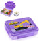 Yskmefun Kinder Brotdose mit Fächern, mit Bagger Muster Lunchbox Kinder, 1330ml Vesperbox Kinder, BPA Frei, Kindergarten Brotdose, Kinder Brotdose, Brotbox Mädchen & Jungen