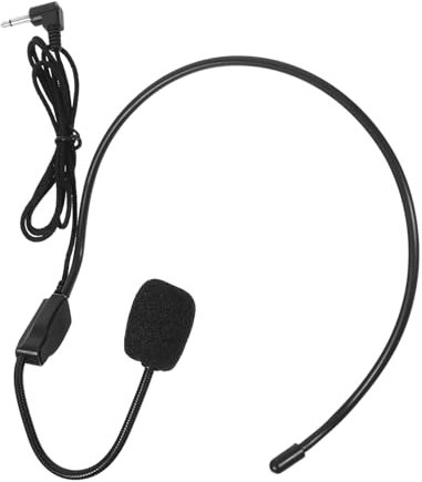 TOPPERFUN 4stücke Mikrofon-Headset Mit Flexiblen Mikrofonarm Für Sprechen Und Passgenauer Sitz Und Komfortabler Live-Performance Und Präsentationen
