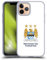 Head Case Designs Offizielle Manchester City Man City FC Vollfarbe Weiss Crest Softgelhülle Kompatibel Mit Apple iPhone 11 Pro Und Kompatibel Mit Magsafe Zubehör