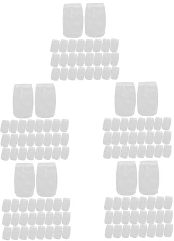 POPETPOP 5 Ensembles Piscine Filtre Crépine Sacs Nylon Piscine Skimmer Chaussettes Chaussette Piscine Net Skimmer Piscine Chaussettes Forte Élastique Superfine Nylon Mesh 30 pièces * 5