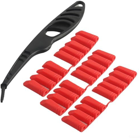 Advokingtap Glue Sealant Scraper Multifunctional Glass Glue Sealant Finishing Tool Set Caulking Tool For Home, Kitchen, Bathroom, Sink Joints