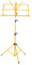 Abaodam Sheet Music Stand Holder Portable Laptop Stand Tablet Stands Piano Stand Projector Mounts Folding Bracket Music Stand Folding Lightweight Folding Music Tripod Stand Yellow