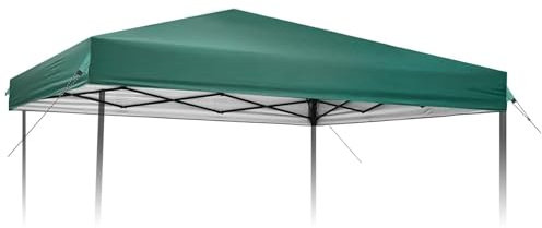 Lona de protección Solar de poliéster 300D Impermeable con Rejillas de ventilación, 300 x 300 cm, para Camping al Aire y exposiciones en el jardín