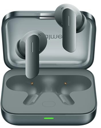 realme Buds Air 7 Cuffie wireless, Driver Deep Bass da 12,4 mm, Cancellazione attiva del rumore smart fino a 52 dB, Spegni il rumore, accendi la musica, Verde