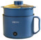 LOVIVER 1,8 L Mini Cuiseur à Riz Électrique, Mini-Cuiseur Simple Portable Multipurpose pour Dormitory Dumpling Ramen Steak Porridge, Bleu