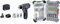 Bosch Professional 12V System GSR 12V-15 cordless drill driver (39-piece accessory set) + 35x Extra Hard Schrauberbit‑ und CYL-3 Bohrer-Set, 35‑TLG. (197 x 110,5 mm, Zubehör)