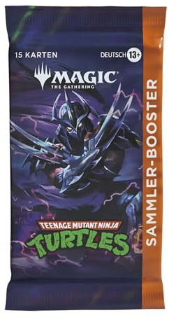 Magic - Teenage Mutant Ninja Turtles – Sammler-Booster deutsch - mit MZTCG Versandschutz