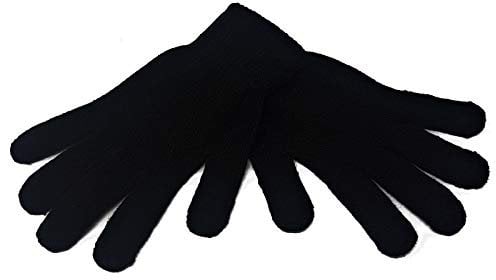 Magische Winterhandschuhe für Erwachsene, Schwarz , Einheitsgröße