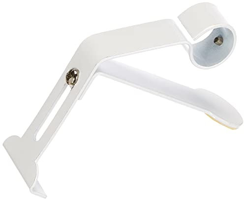1 Support Tringle sans perçage Blanc pour Coffre de Volets Roulant à rainure diamètre 20