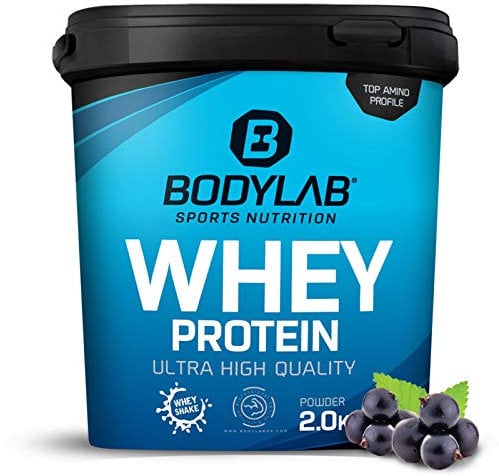 Bodylab24 Whey Protein Pulver, Blaubeere, 2kg