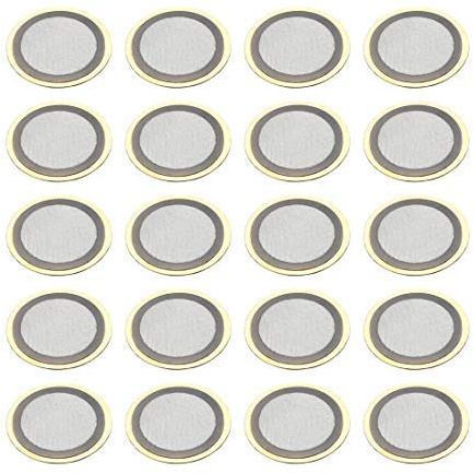 20 Stück Piezo-Scheiben, 10 mm, Akustik Pick-Up Transductor Element Trigger Buzzer Schlagzeug Gitarre