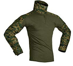 Invader Gear Combat Taktisches Shirt für Softair/Paintball, Herren, Marpat, XL