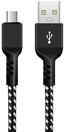 Maclean MCE473 Cavo di Ricarica Fast Charge 5V / 2.4A 1m Alta Velocità Trasmissione Dati (MicroUSB)