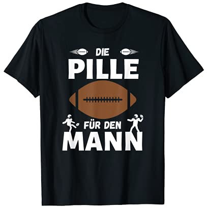 Pille für den Mann - Rugby American Football Sport Geschenk T-Shirt