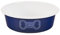 Le Creuset Hundenapf aus emailliertem Stahl, groß, 6 Tassen, Dunkelblau