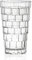 Juego de 6 vasos de refresco Stack en Luxion, Elegante servicio de mesa, 100% Made in Italy, capacidad 38,8 cl