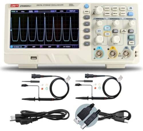UNI-T Oszilloskop, UTD2052CL+, 2 Kanäle, 50 MHz