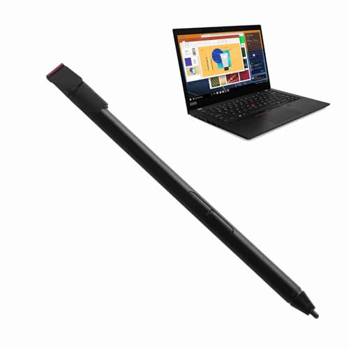 Kabelloser Eingabestift für ThickPad X390 Yoga, für X13 Yoga Gen 1 Laptop FRU 01FR723 ST70S99626 Kapazitiver Eingabestift, Ausgestattet mit 2 Anpassbaren Tasten