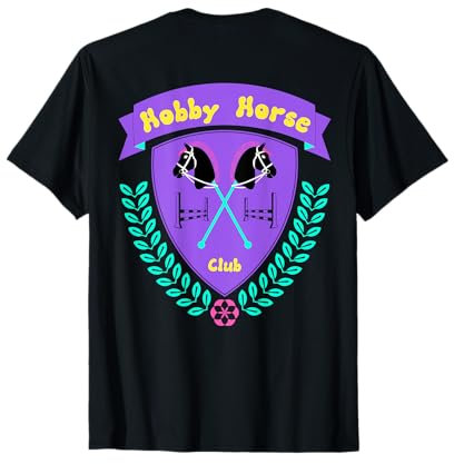 Hobby Horse Club Zubehör mit Steckenpferd & Sprunghindernis T-Shirt