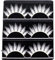 Stakee 3 Paires de Faux Cils Blancs Extension de Cils Moelleux Faux Cils curl Cils pour la fête de Mascarade