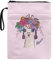 Poceacles Pretty Alpaca - Custodia protettiva per libri in brossura, custodia leggera con cerniera, colore: rosa