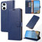 KKEIKO Coque pour Oppo Reno 8 Lite 5G / Oppo Reno 7 Lite 5G / Oppo A96 5G, Antichoc Magnetique Étui à Rabat avec Porte Cartes, Portefeuille Housse en Cuir PU pour Oppo Reno 8 Lite 5G, Bleu