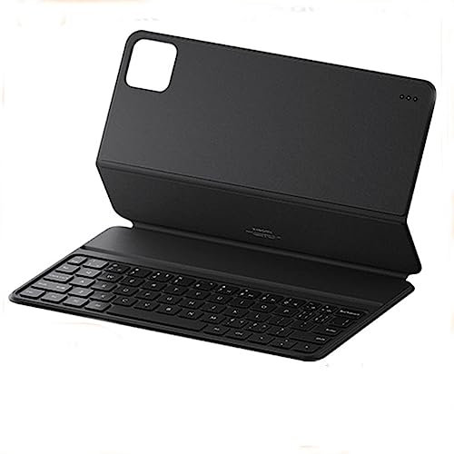 HikTop Teclado y Lápiz Stylus Original Mi Pad 6, Touchpad Compatible, Lápiz Bluetooth y Teclado Magnético para Mi Pad 6 Pro/Mi Pad 6 (Black Keyboard)