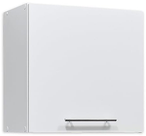 EDDY Moderner Hängeschrank Küche in Weiß matt - Geräumiger Küchenschrank mit viel Stauraum - 50 x 50 x 31 cm (B/H/T)