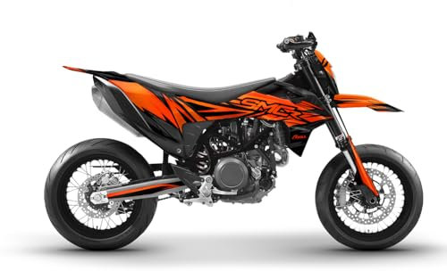 Dekor, Aufkleber passend für KTM 690 SMC-R 2019-2023 - Split Edition Arider (Orange)