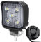 antom LED Arbeitsscheinwerfer 12/24/48V 4800LM 6000K Wasserdicht IP68 -Individuelle Kühlöffnungen Zusatzscheinwerfer für Offroad SUV ATV Bagger Auto UTV Traktor- Premium Edition