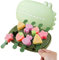 Silikonformen für Eis am Stiel, niedliche Cartoon-Tierblumen, Friut-Hasen-Formen, Mini-Größe, wiederverwendbar, Cake-Pop-Form-Set mit Deckel und Stab, leicht zu lösen, BPA-frei (grünes Krokodil (8