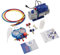 SHZICMY Vakuumpumpe Verteiler Manometer Klimaanlagen-Set 180W 1L/S 5kpa CE-zertifiziert mit Luftfilter und Überhitzungssicherung