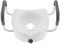 Ejoyous Raised Toilet Seat Increase Height Elevation Toilet Seat Riser with Adjustable Armrest Aluminum Alloy Bathroom Supplies for Seniors Pregnant Women