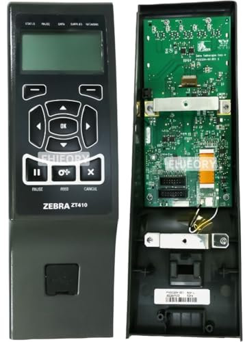 P1058930-001 Monochrom-Bedienfeld für Zebra ZT410 Thermo-Etikettendrucker, 203 dpi, 300 dpi, 600 dpi