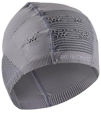 X-BIONIC Advanced Helmet Cap für den Wintersport - Fortschrittliches Schweißmanagement, Temperaturregulierung und Komfort für verbesserte Leistung beim Skifahren und Snowboarden - Seal Grau/Grau, L/XL