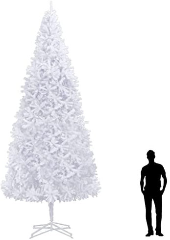 Albero di Natale Artificiale 500 cm Bianco