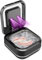 Pulitore ultrasonico per parentesi graffe, pulitore ultrasonico per protesi dentali, paradenti, allineatori e gioielli, 180 ml, pulitore ultrasonico portatile per uso domestico con timer digitale