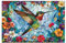 KaayeeWood Wooden Puzzle for Adults-270 Pieces Stained Glass Hummingbird Unique Shape Advanced Wooden Jigsaw Puzzle for Adult,Challenge Wood Jigsaw Puzzles,Best Gift,Home Decoration
